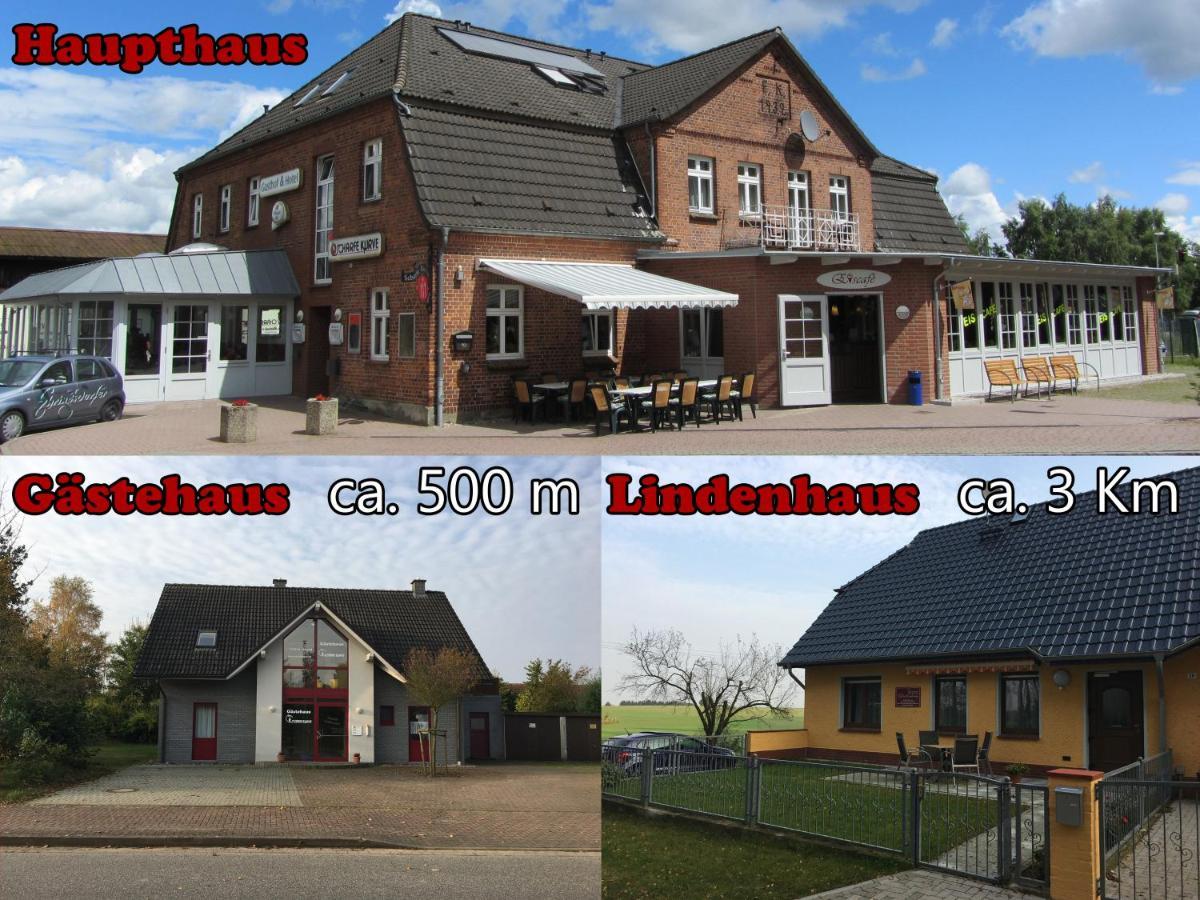 Gaestehaus Scharfe Kurve Lutzow Экстерьер фото